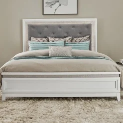 New Danica Eastern King Bed with Lights King Beds