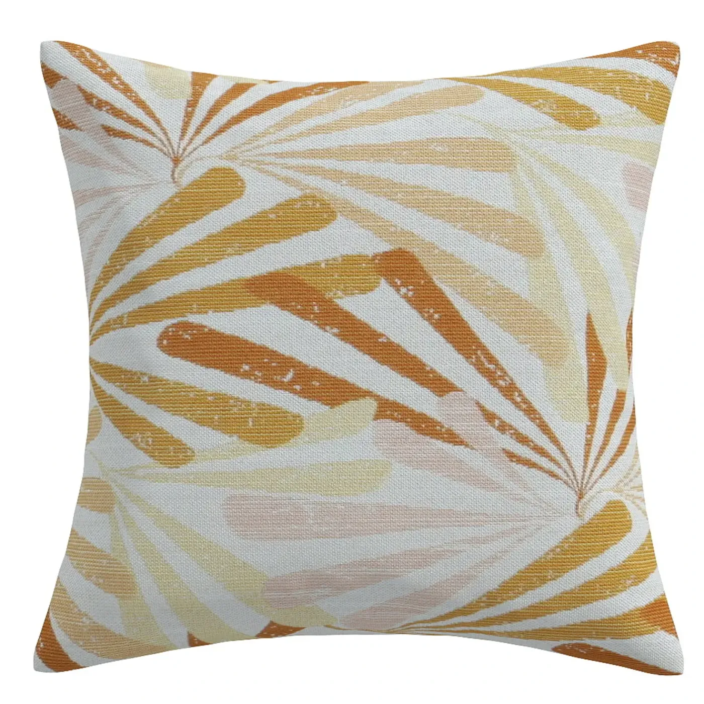20" Diamond Palm Orangina Outdoor Pillow Outdoor & Patio|All Outlet & Clearance Items