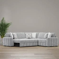 Outlet Dreamscape 3pc Sectional with Left Pop-Up Sleeper Living Room Sets|Sectionals