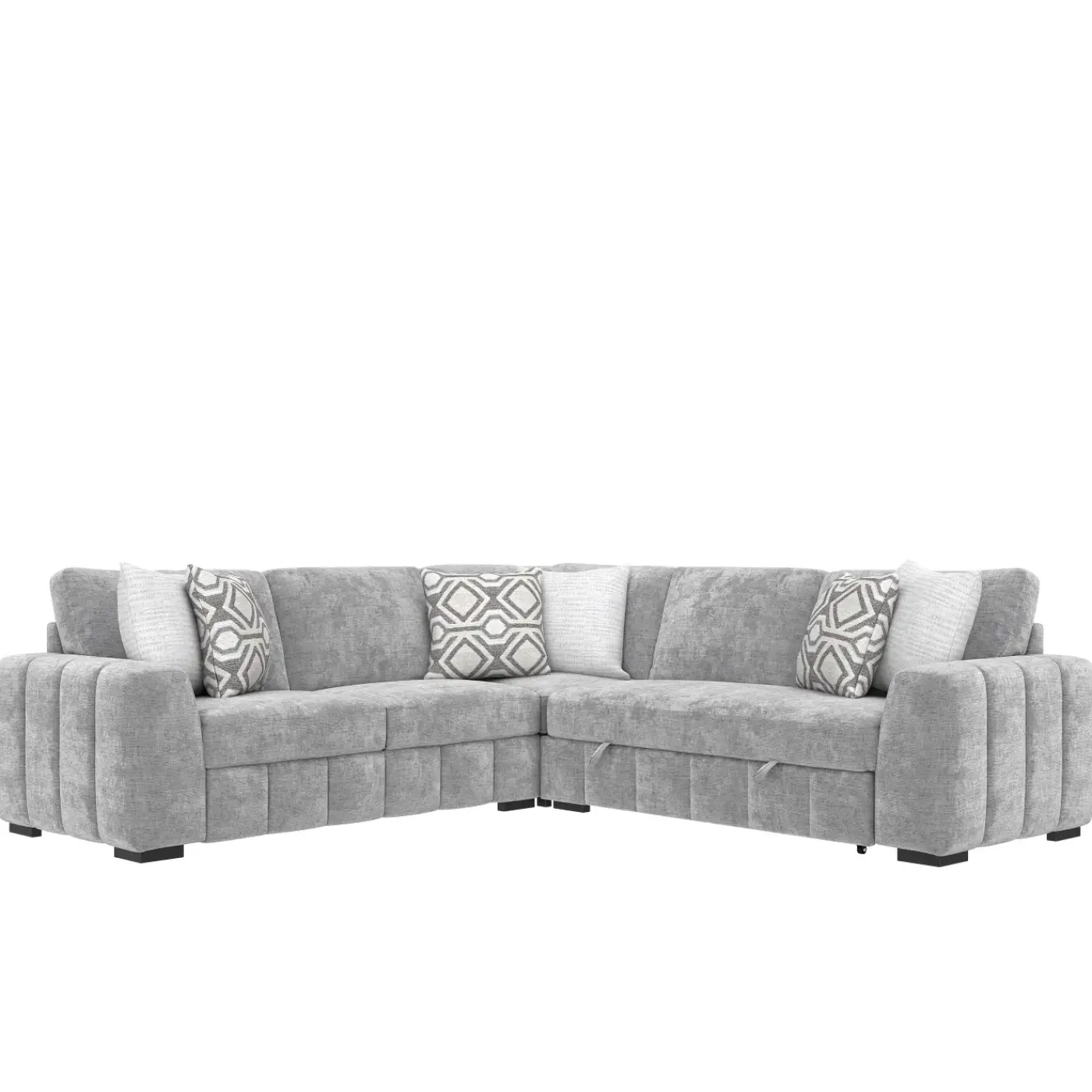Hot Dreamscape 3pc Sectional with Right Pop Up Sleeper Living Room Sets|Sectionals