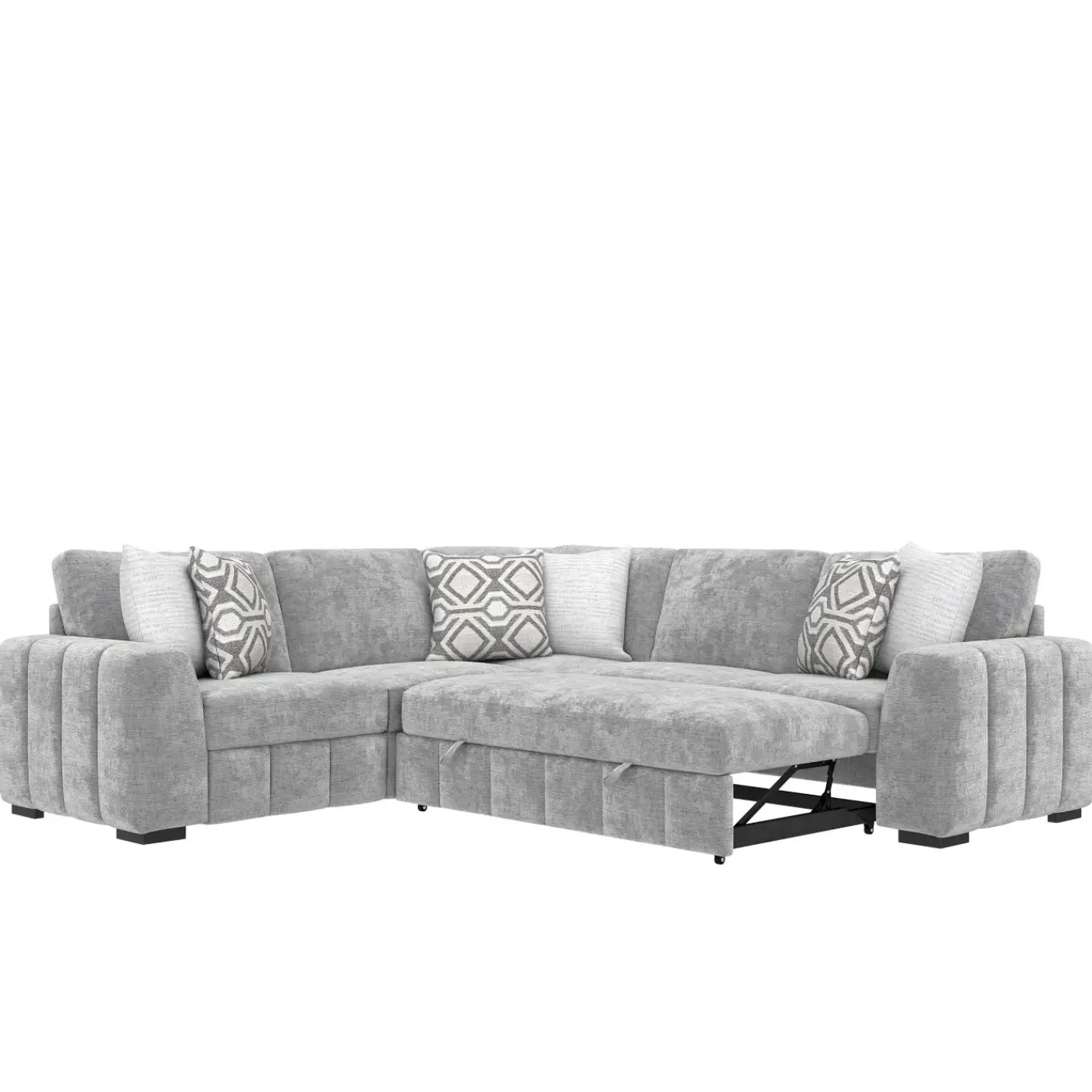 Hot Dreamscape 3pc Sectional with Right Pop Up Sleeper Living Room Sets|Sectionals