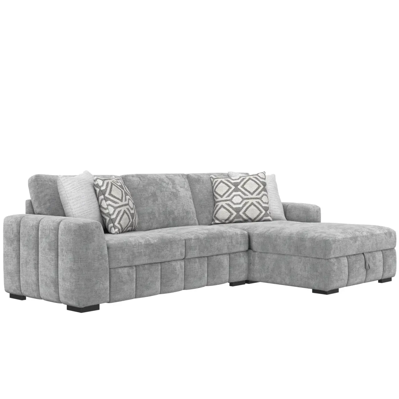 Best Dreamscape 2pc Sleeper Sofa with Right Storage Chaise Living Room Sets|Sectionals