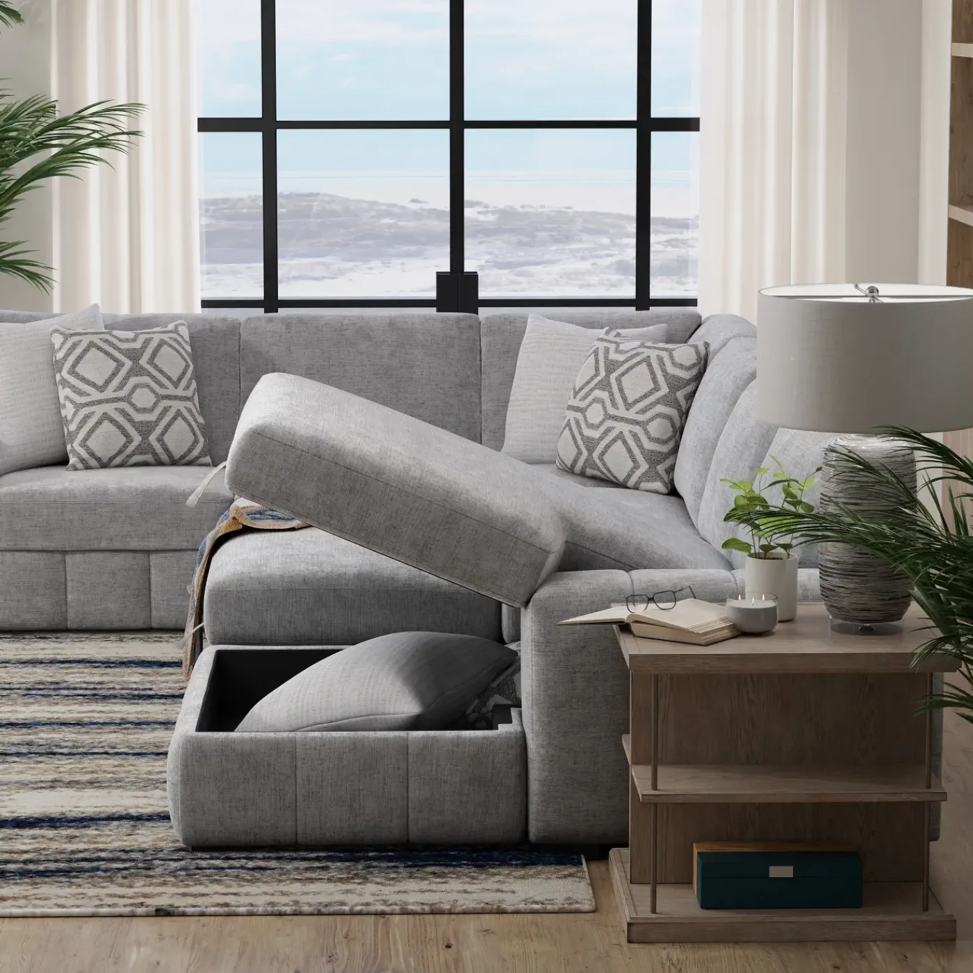 Clearance Dreamscape Pop-Up Sleeper Living Room Sets|Sectionals