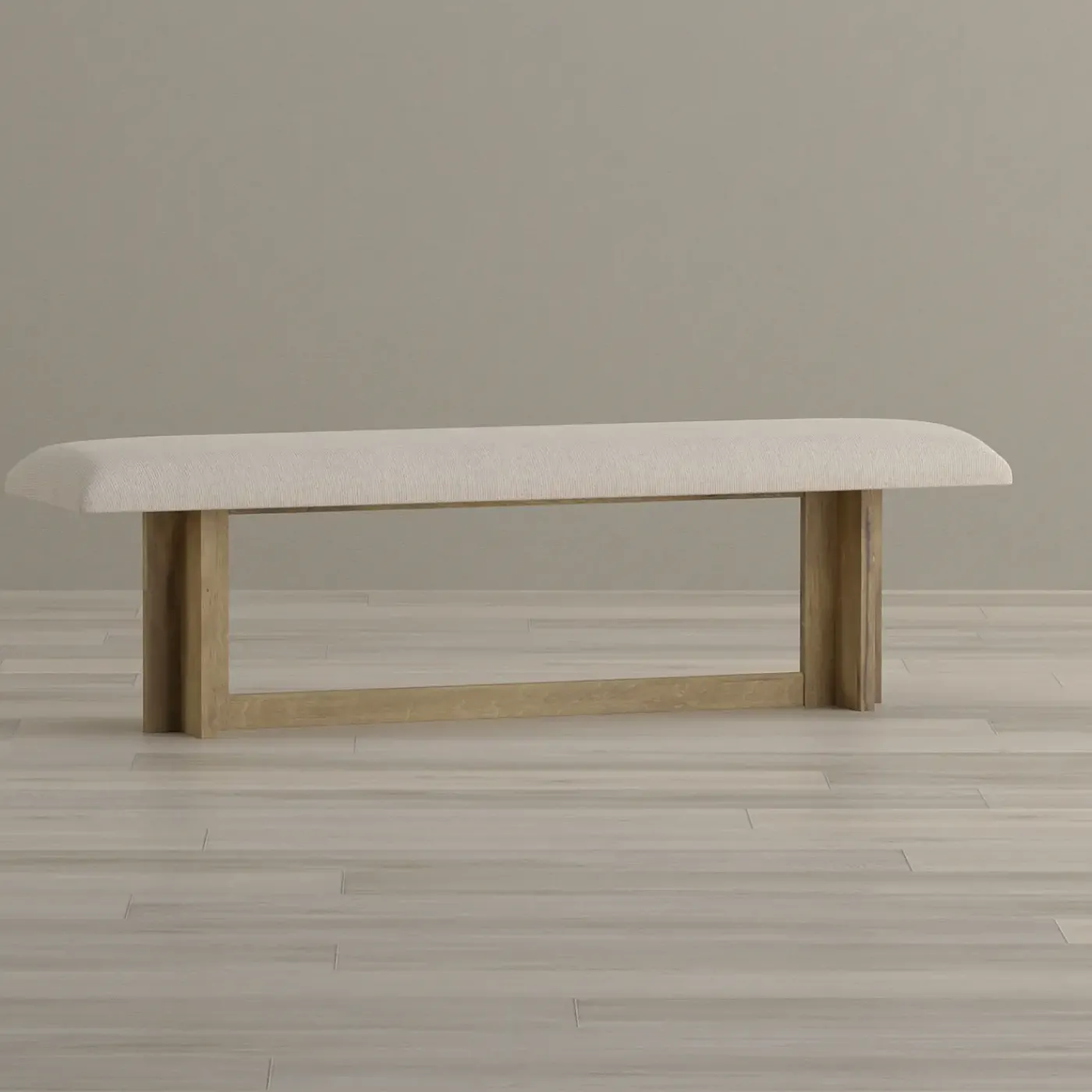 New Durian Upholstered Bench Benches|Dining Chairs