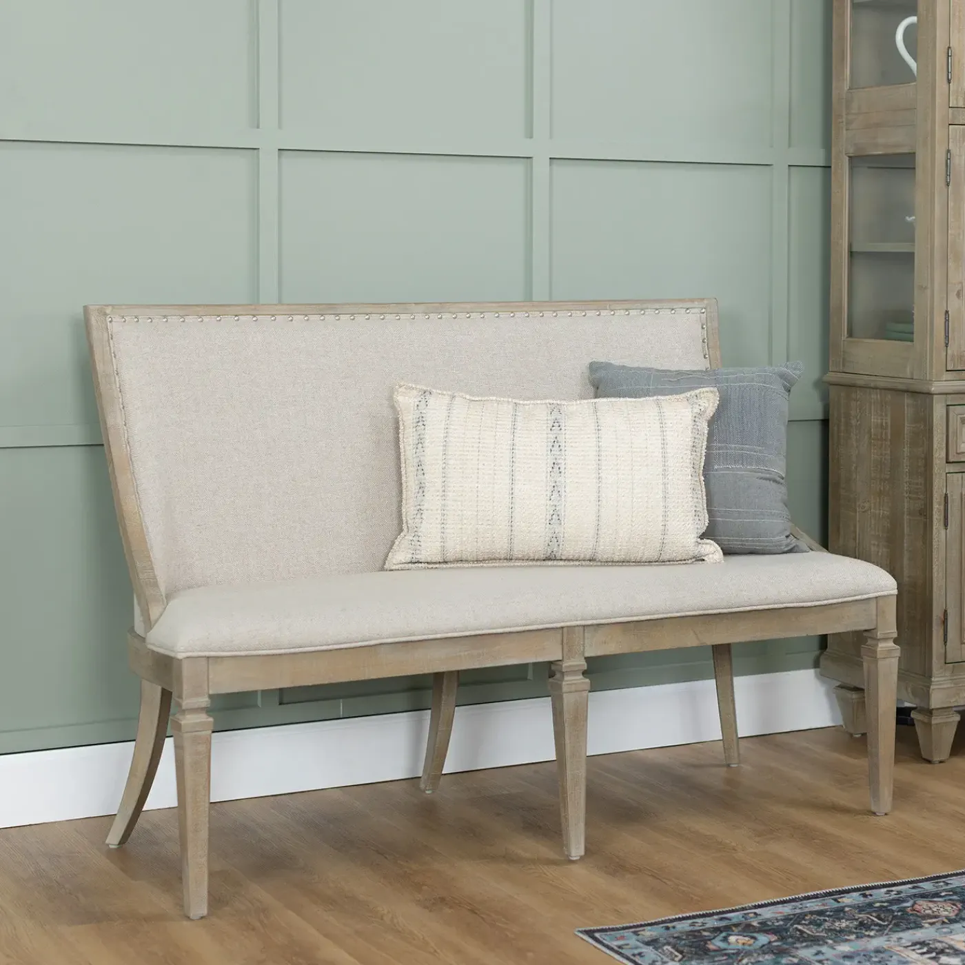 Online East Bay Bench With Back Benches|Dining Chairs