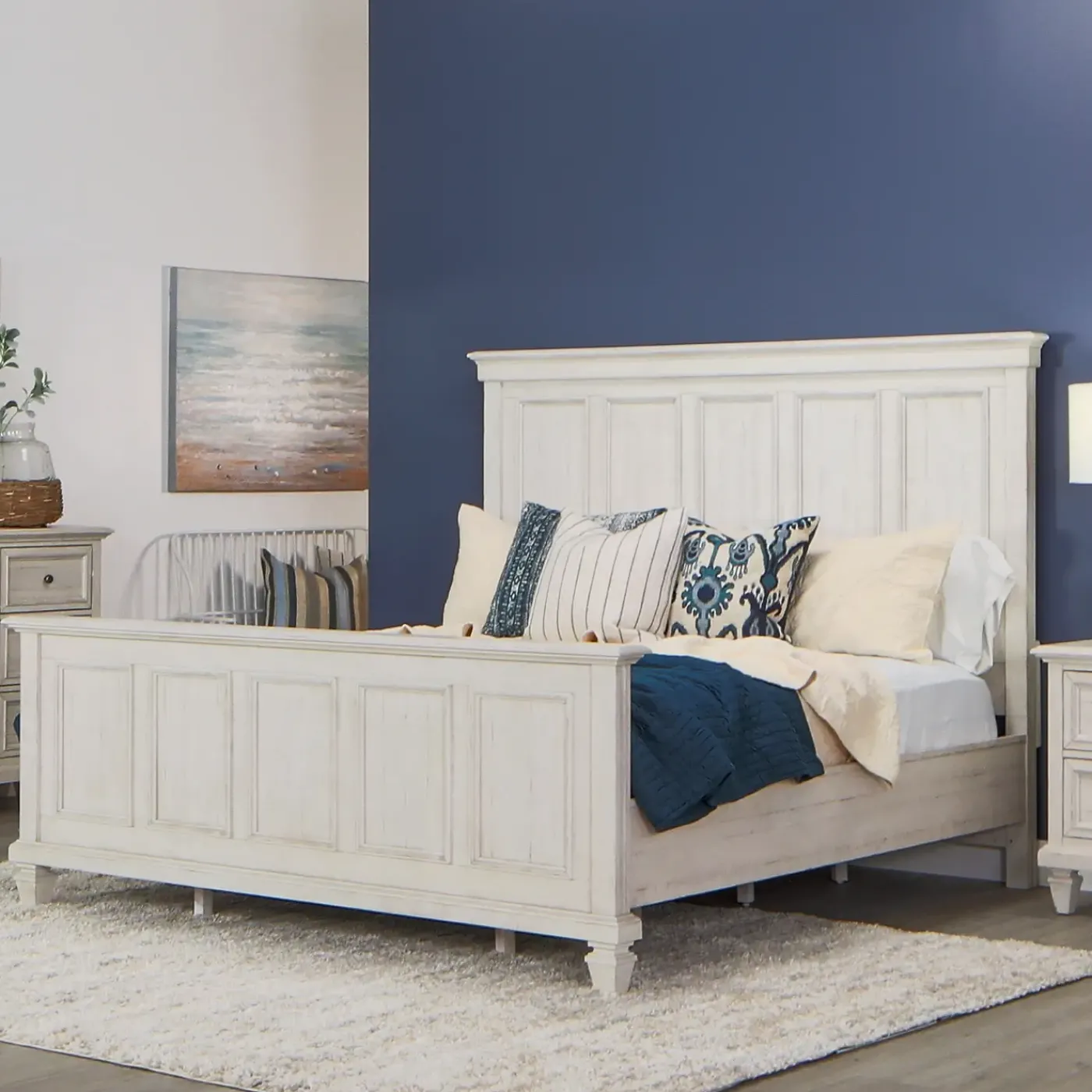 Best East Bay California King Panel Bed King Beds