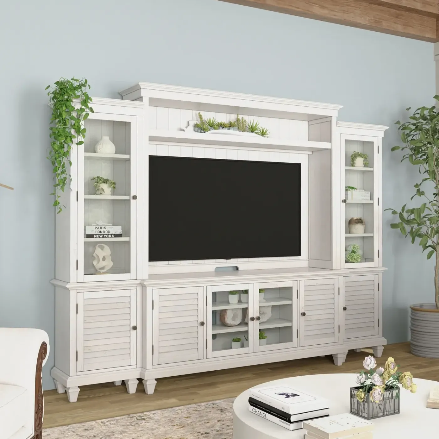 East Bay Entertainment Wall Entertainment Centers & Tv Stands