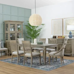 New East Bay Extendable Dining Table, 2 Arm Chairs & 4 Side Chairs Dining Room Sets