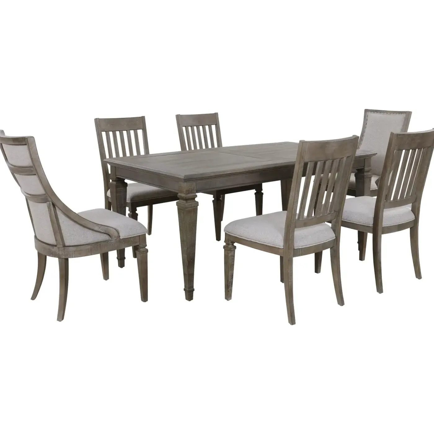 New East Bay Extendable Dining Table, 2 Arm Chairs & 4 Side Chairs Dining Room Sets