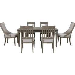New East Bay Extendable Dining Table, 2 Arm Chairs & 4 Side Chairs Dining Room Sets