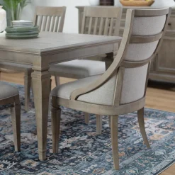 Discount East Bay Extendable Table, 4 Arm Chairs & Bench With Back Dining Room Sets