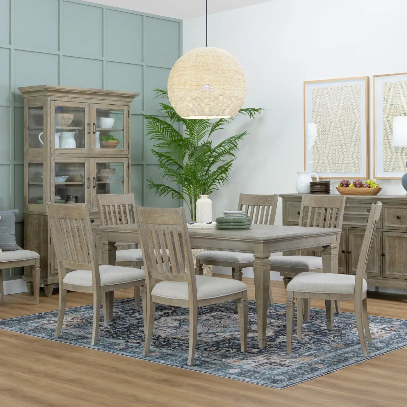 Sale East Bay Extendable Table & 6 Side Chairs Dining Room Sets