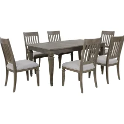 Sale East Bay Extendable Table & 6 Side Chairs Dining Room Sets