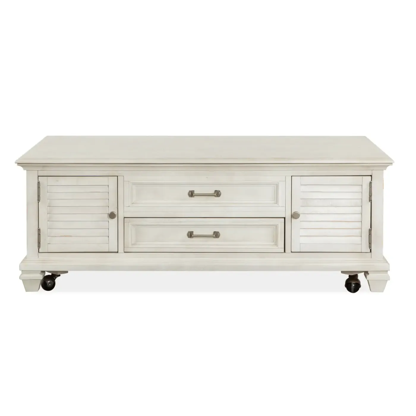 Clearance East Bay Lift-top Storage Cocktail With Casters Coffee & Cocktail Tables