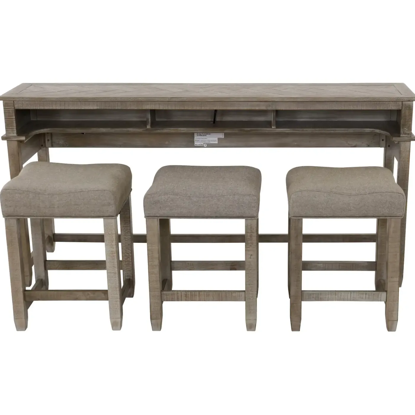 Elise Console Table & 3 Stools Coffee & Cocktail Tables