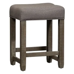 Outlet Elise Upholstered Console Stool Bar Stools