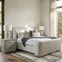 Hot Ellis Uphostered Bed-New! Queen Beds|Beds & Headboards