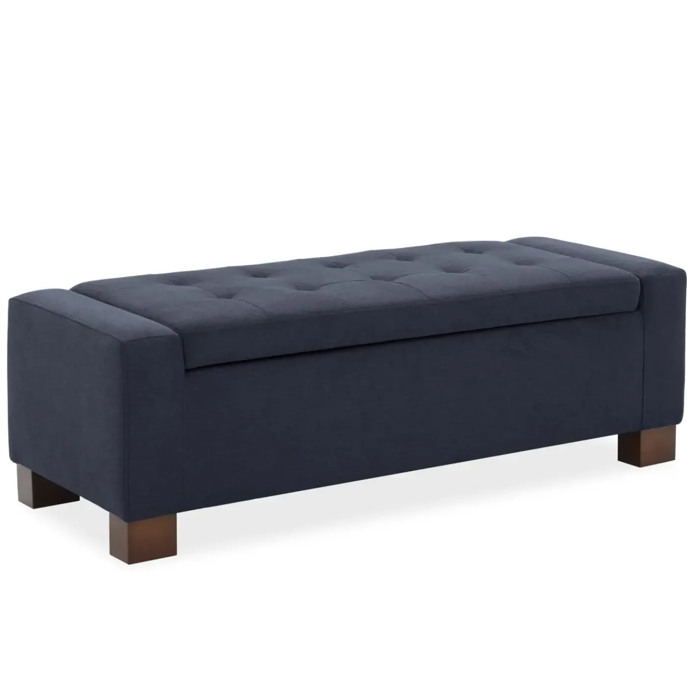 Emmie Navy Storage Bench Benches|Chairs