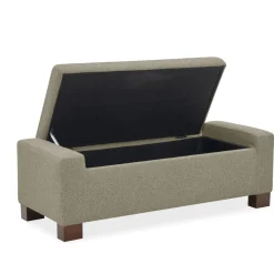 Discount Emmie Sand Storage Bench Benches|Chairs