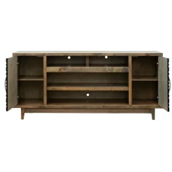 Outlet Everett 77 Inch Console Entertainment Centers & Tv Stands