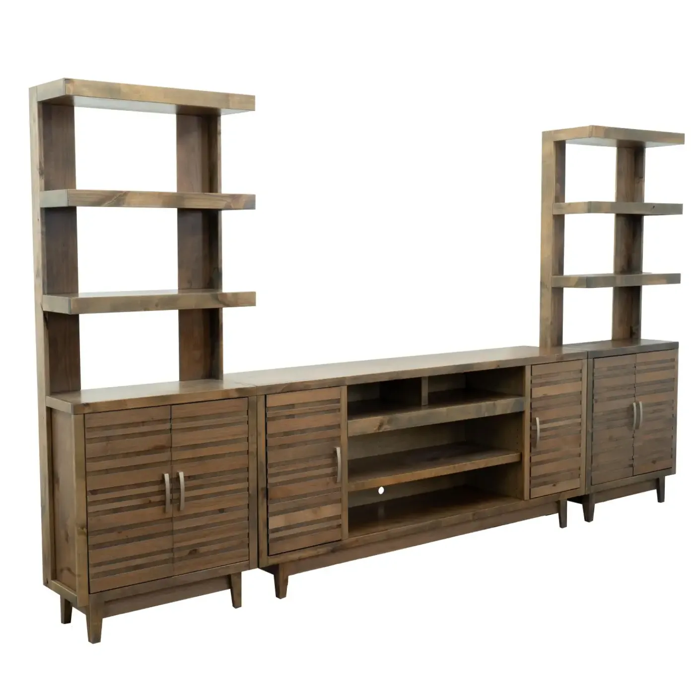 Online Everett 77 Inch Console With 2 Piers Entertainment Centers & Tv Stands