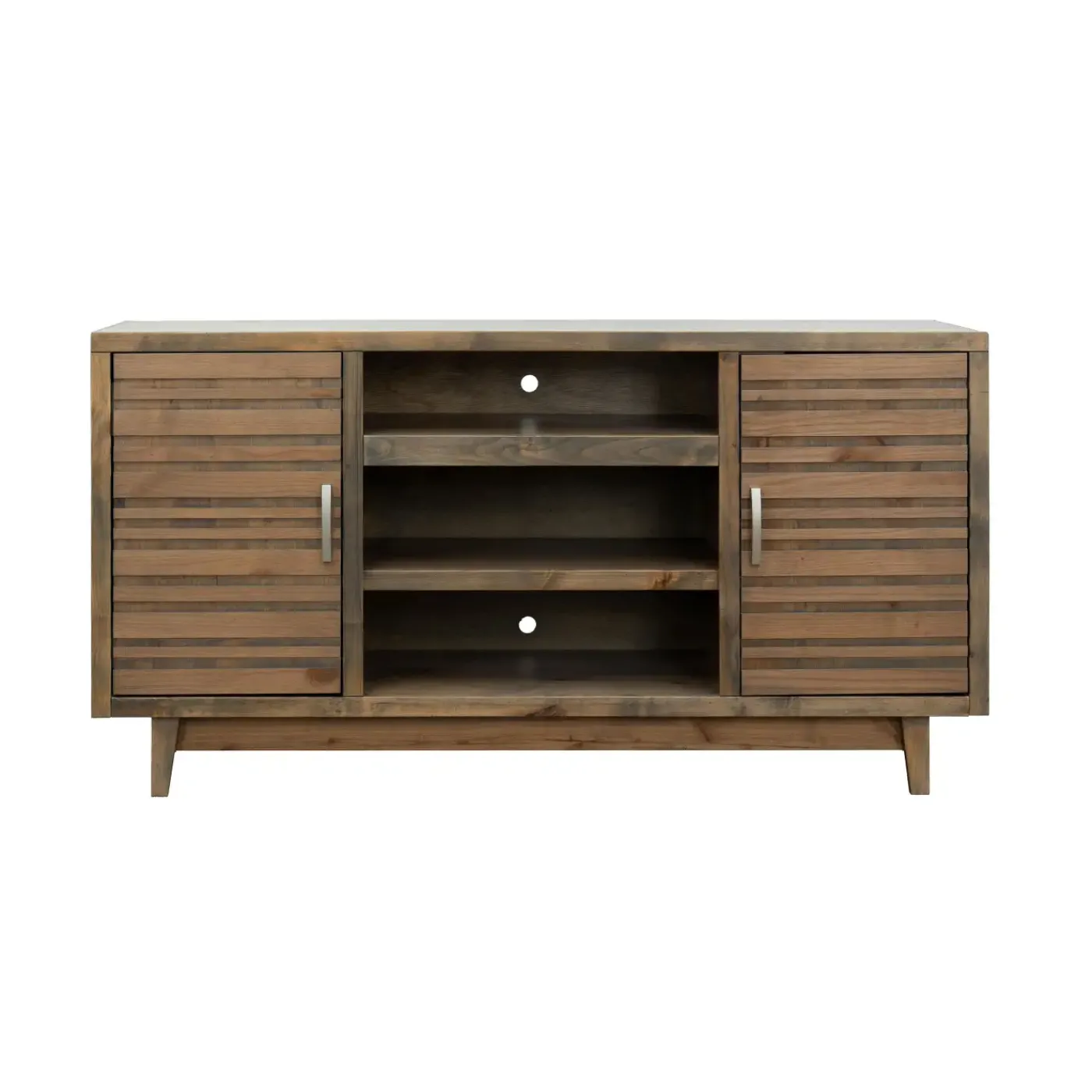 Clearance Everett 66 Inch Crystal Only Fireplace Console with 2 Piers Electric Fireplaces|Entertainment Centers & Tv Stands