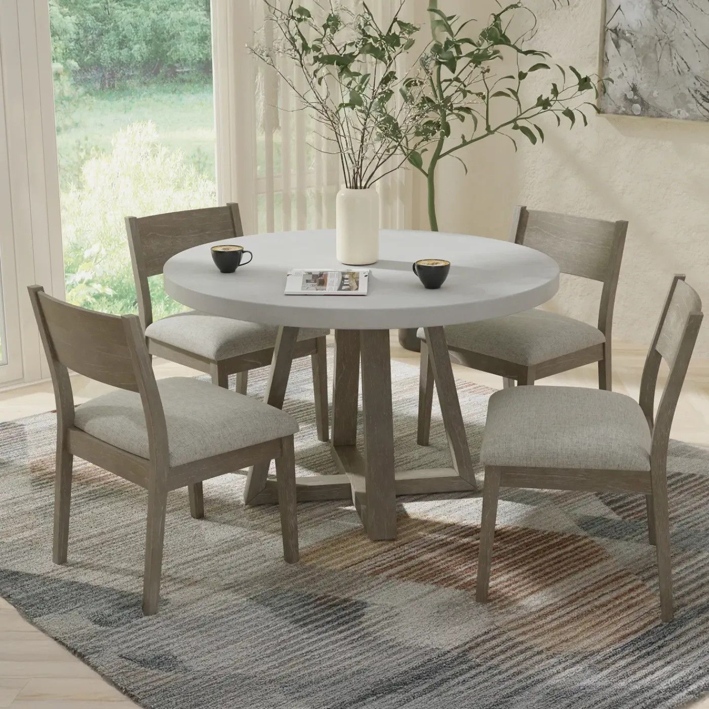 Discount Fallon Round Dining Set-New! Dining Room Sets