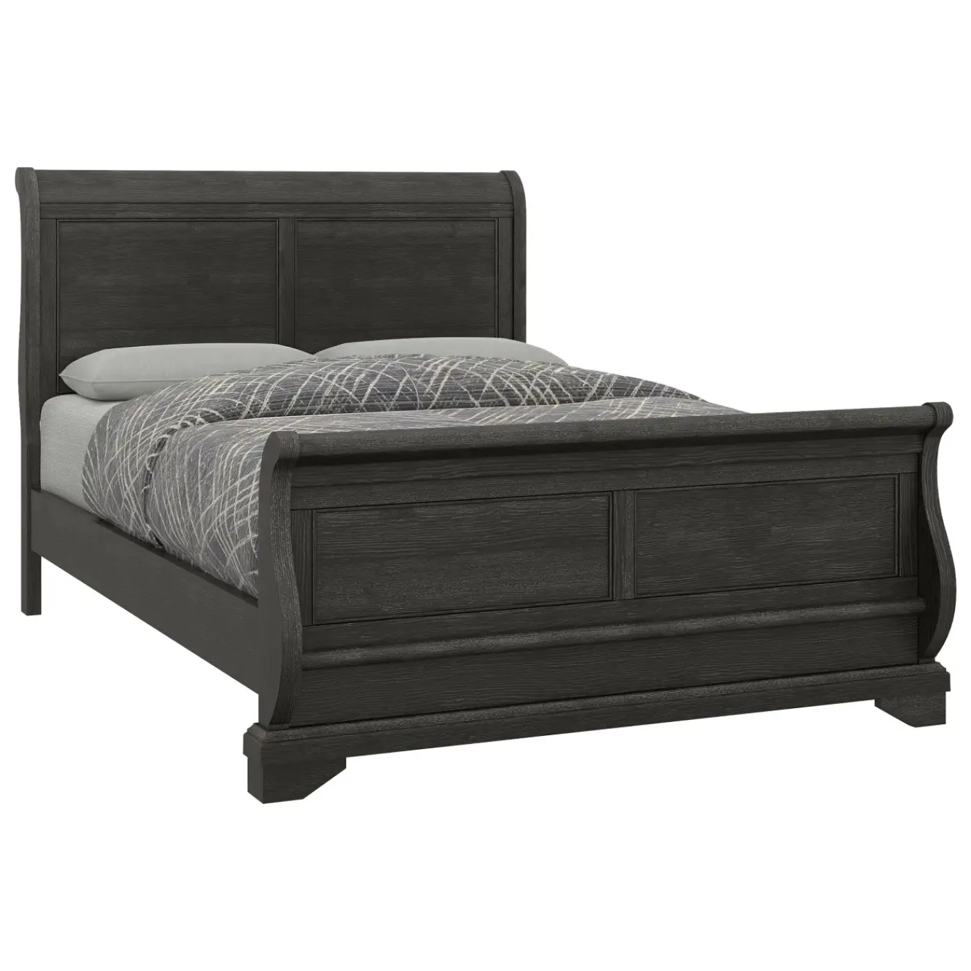 Clearance Fallston California King Sleigh Bed, Dresser, Mirror, Nightstand Bedroom|All Outlet & Clearance Items