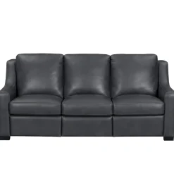 Discount Fulton Leather Living Room Set Power Sofa & Power Loveseat Living Room Sets