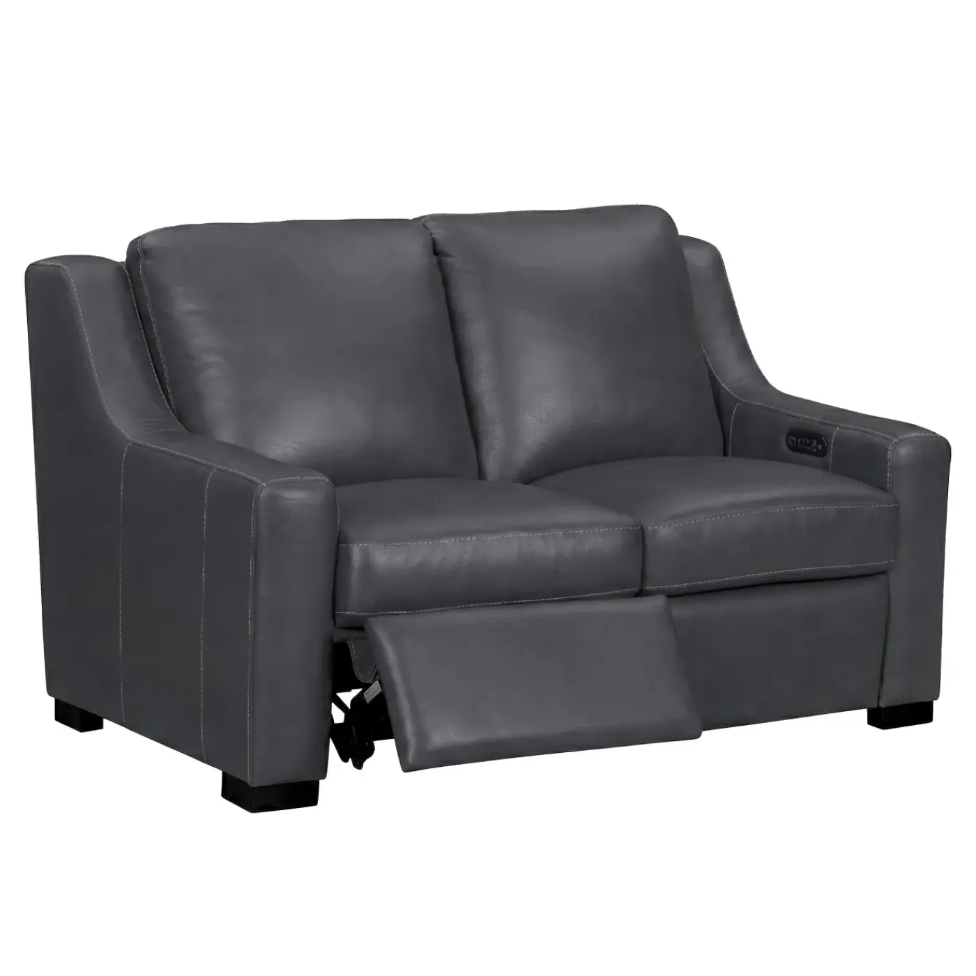 Discount Fulton Leather Living Room Set Power Sofa & Power Loveseat Living Room Sets