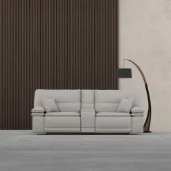 Goliath Motion Loveseat with Console Loveseats|Living Room Sets
