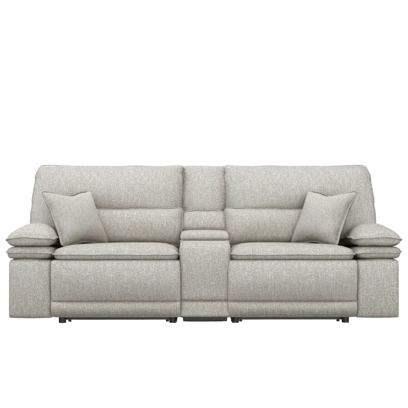 Goliath Motion Loveseat with Console Loveseats|Living Room Sets