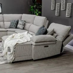 Best Goliath 3pc Power Sofa Right Arm Facing Chaise Living Room Sets|Sectionals