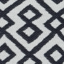 Hot 20" Greek Key Black Outdoor Pillow Outdoor & Patio|All Outlet & Clearance Items