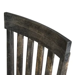 Discount Hacienda Charcoal 6pc Dining Set: Table, 2 Arm Chairs, 2 Side Chairs and Bench Dining Room Sets