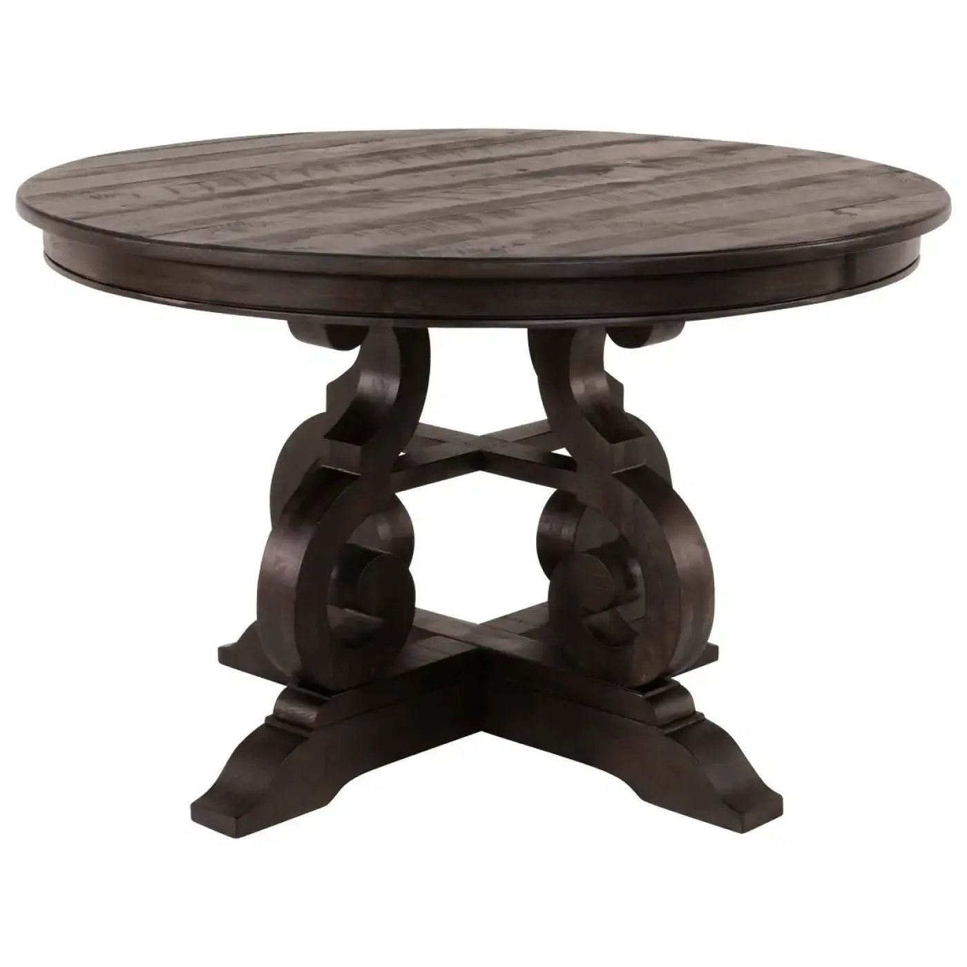 Best Hacienda 5pc Dining Set: 48" Round Table & 4 Side Chairs Dining Room Sets