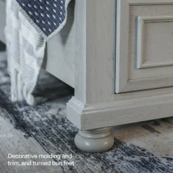 Hanover King Bed, Dresser, Mirror & Nightstand Bedroom|All Outlet & Clearance Items