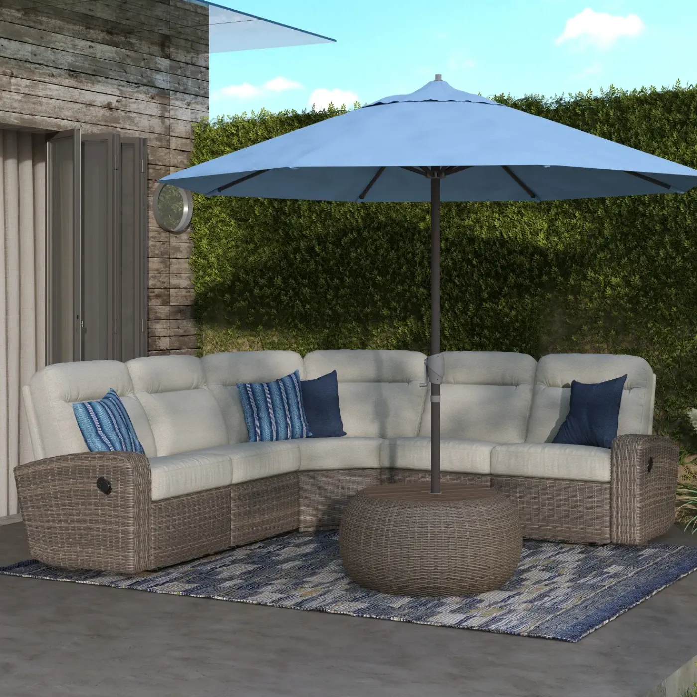 Hot Hayward Outdoor Seating Set-New! Outdoor Furniture Sets