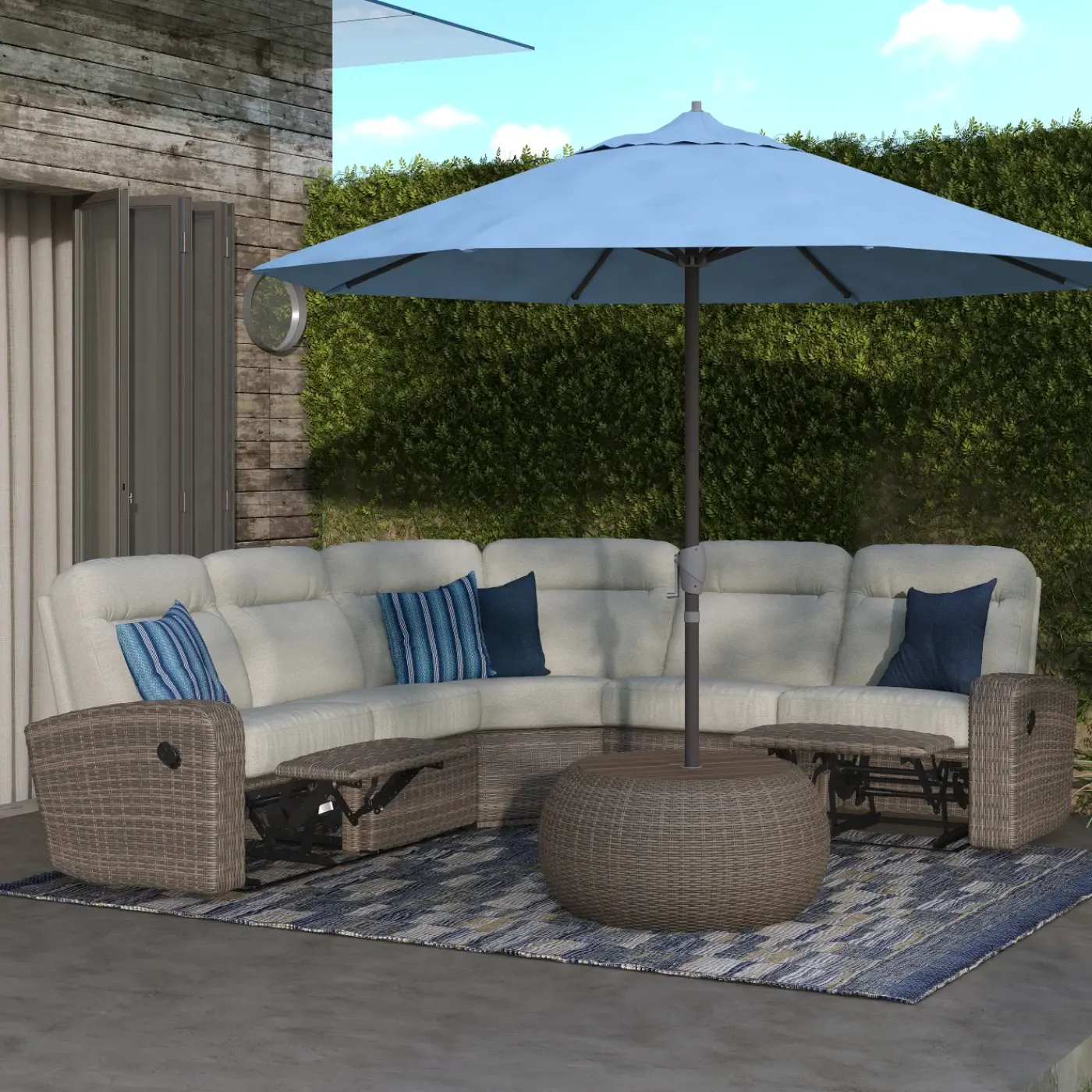 Hot Hayward Outdoor Seating Set-New! Outdoor Furniture Sets