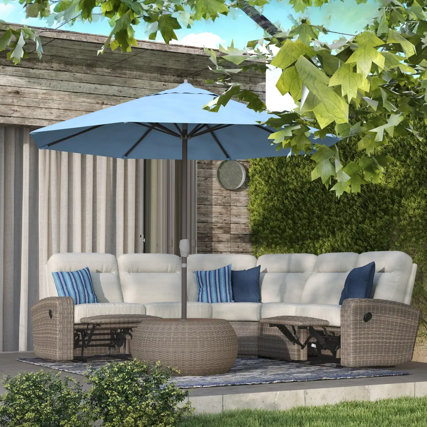 Hot Hayward Outdoor Seating Set-New! Outdoor Furniture Sets