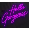 Sale Hello Gorgeous Neon Wall Sign Kids Accessories|Wall Art