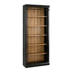 Outlet Heritage Bookcase with Ladder Bookcases & File Cabinets