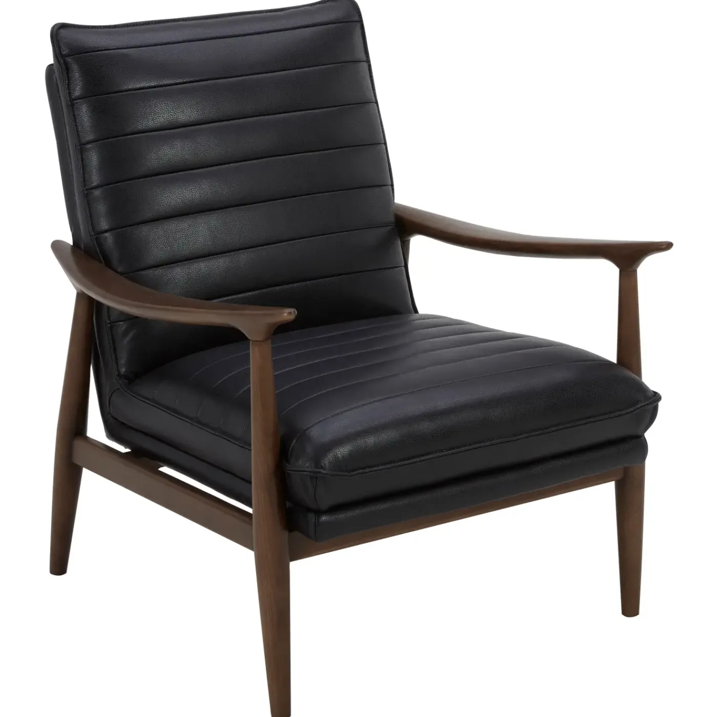 Sale Holmes Leather Accent Chair All Modern Living Items|Living Room