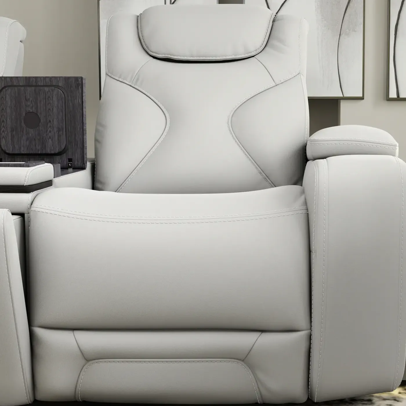 New Jet Leather Motion Sofa & Loveseat Set Living Room Sets|Reclining Furniture