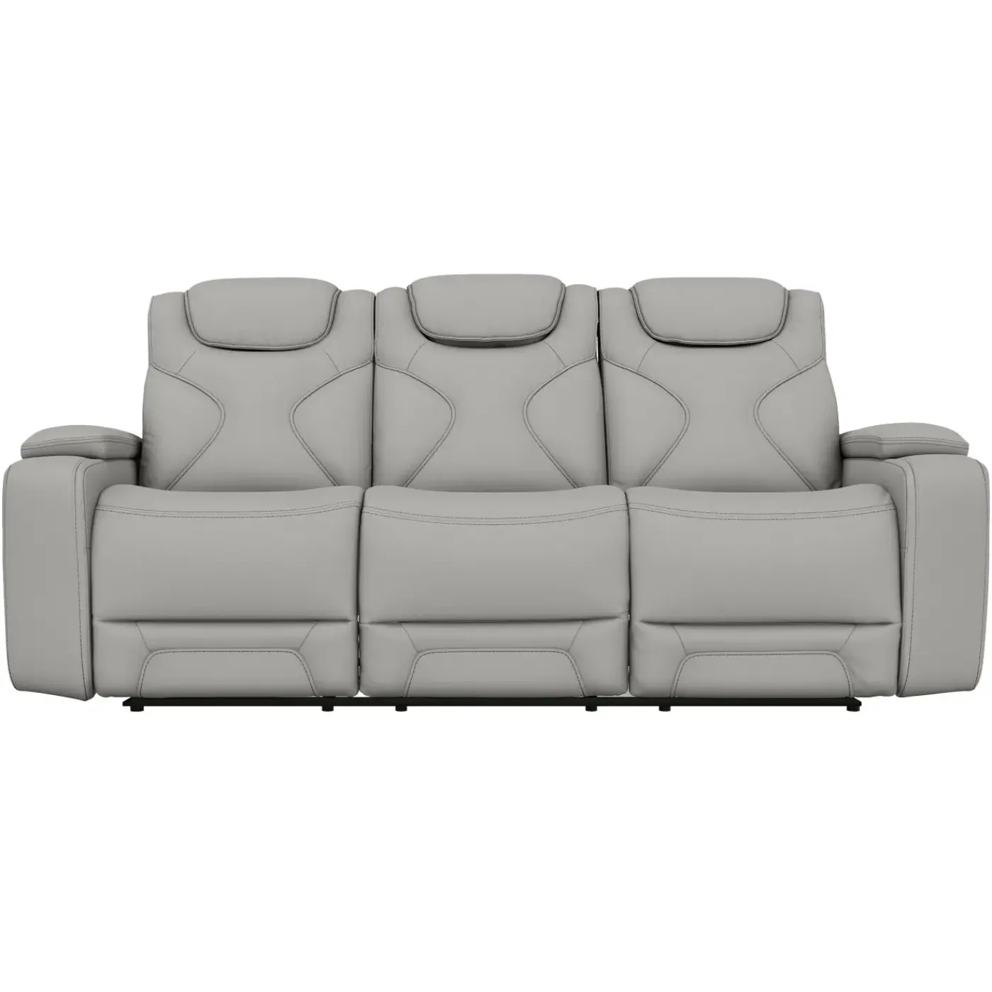 New Jet Leather Motion Sofa & Loveseat Set Living Room Sets|Reclining Furniture