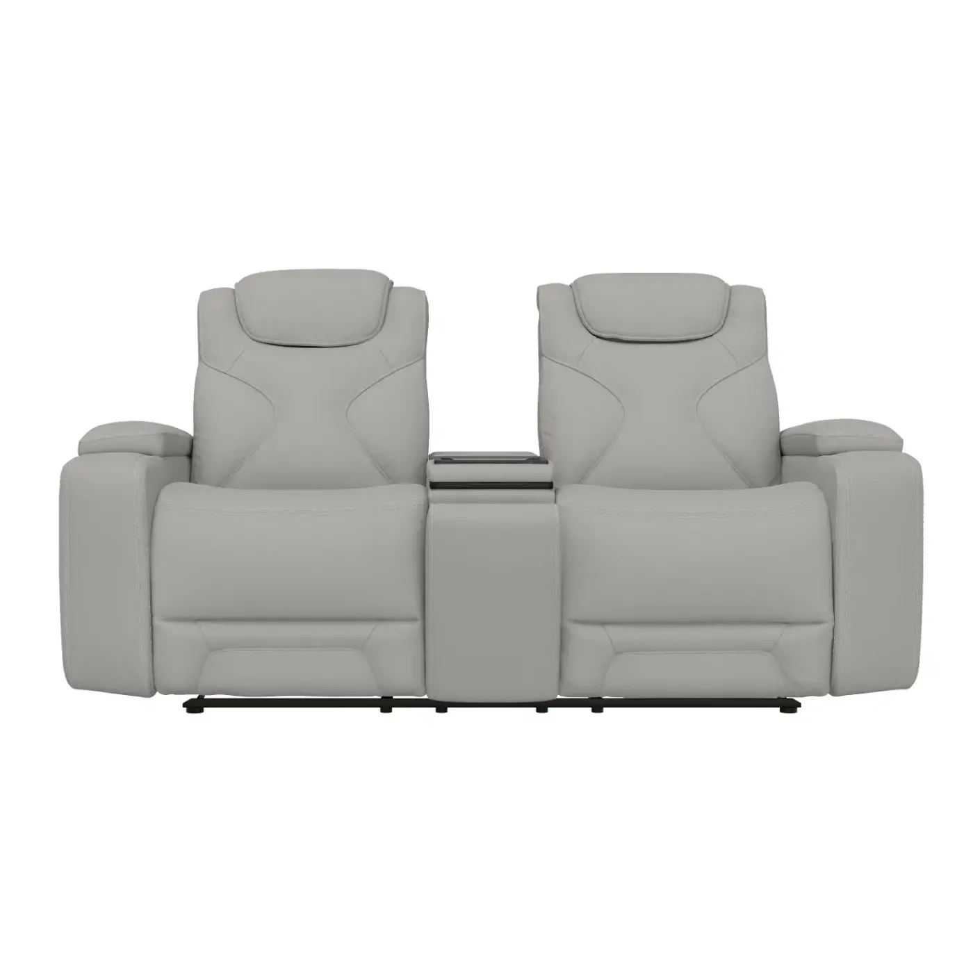 New Jet Leather Motion Sofa & Loveseat Set Living Room Sets|Reclining Furniture