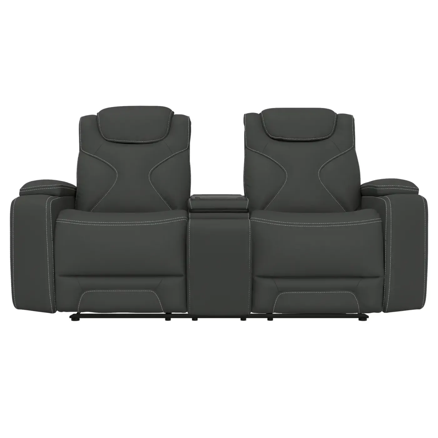 Discount Jet Zero G Power Loveseat with Power Headrest & Power Cooler Loveseats|Reclining Furniture