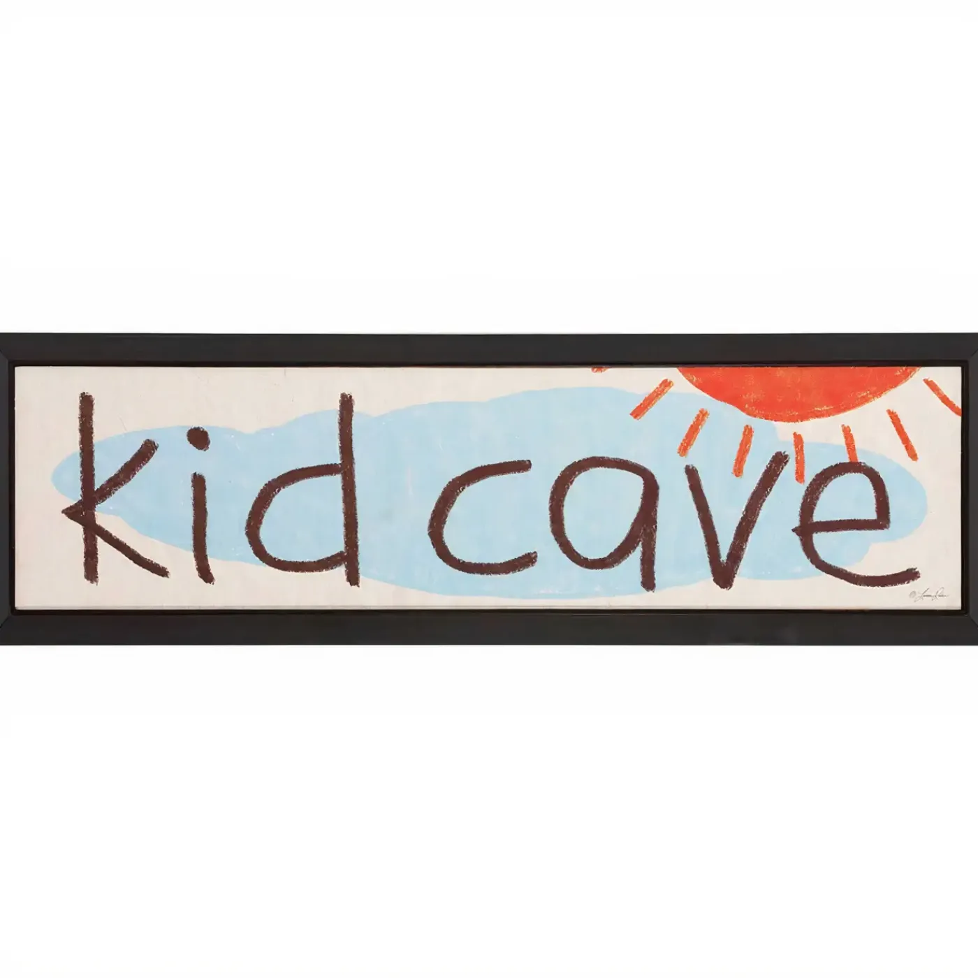 New Kids Cave Framed Wall Art Kids Kids Accessories
