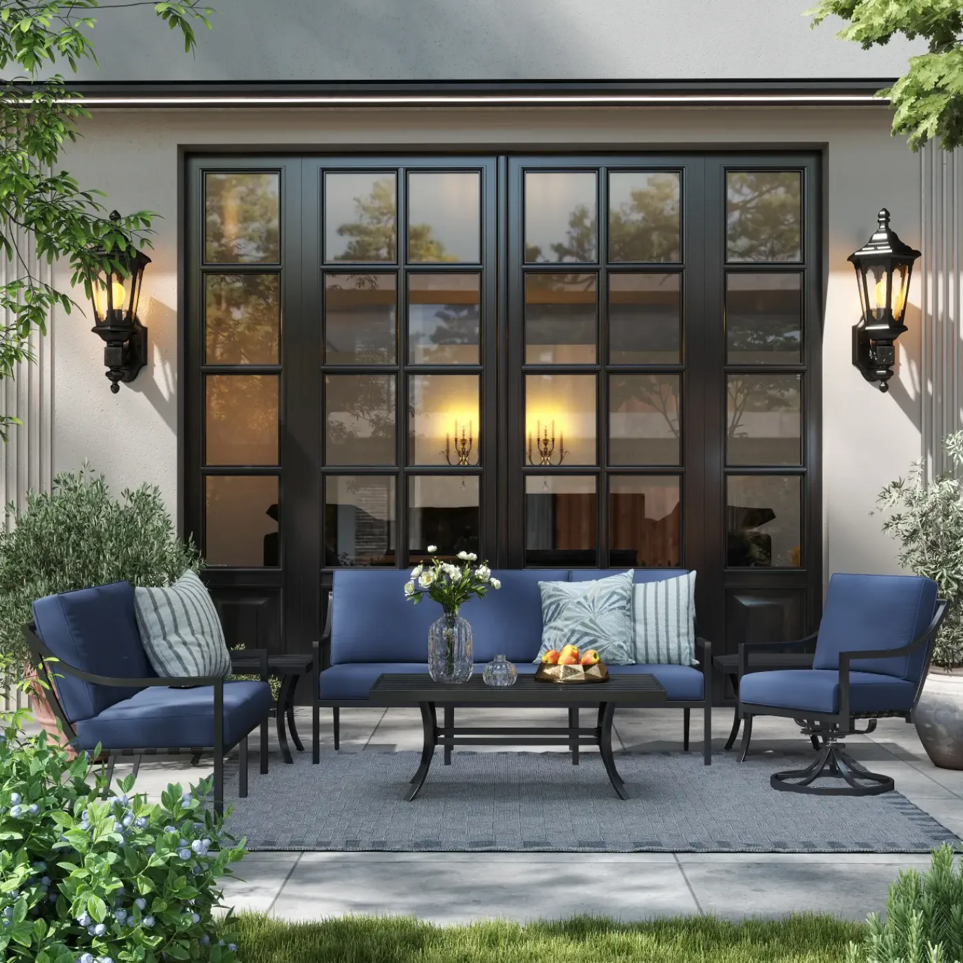 Outlet Lagoon Outdoor Seating Set-New! Outdoor Seating|Outdoor Furniture Sets