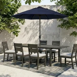 Online Laguna 7pc Dining Set: Table & 6 Side Chairs Outdoor Dining|Outdoor Furniture Sets